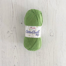 Load image into Gallery viewer, Sock Yarn: Cotton Socks 4 Ply in Green, 100g Ball
