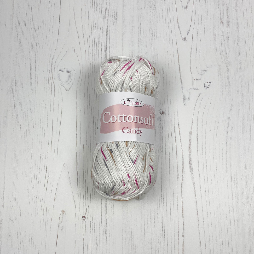 DK Yarn: Cottonsoft Candy, Raspberry, 100g