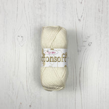 Load image into Gallery viewer, DK Yarn: Cottonsoft, Ecru, 100g
