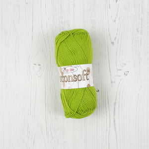 DK Yarn: Cottonsoft, Lime Green, 100g