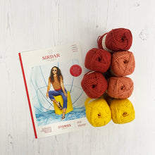 Load image into Gallery viewer, Pattern + Yarn: Crochet Summer Tank Top Vest in Sirdar Stories Cotton Yarn
