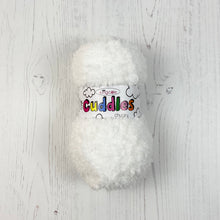Load image into Gallery viewer, Chunky Yarn: Cuddles, White, 50g
