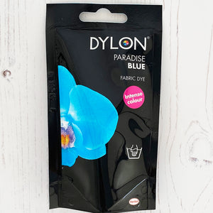 Dylon Fabric Hand Dye, 50g Sachet, Paradise Blue
