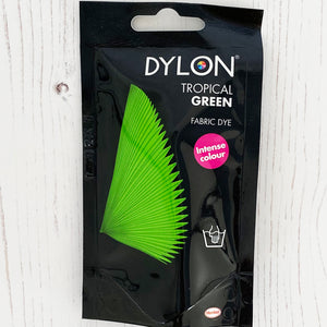 Dylon Fabric Hand Dye, 50g Sachet, Tropical Green