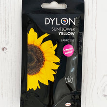 Load image into Gallery viewer, Dylon Fabric Hand Dye, 50g Sachet, Sunflower Yellow

