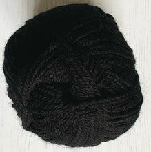Load image into Gallery viewer, Aran Yarn: Black Fashion Aran with Wool, 100g
