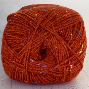 Aran Yarn: Orange Fashion Aran with Wool, 400g