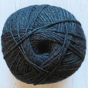 Aran Yarn: Dark Grey Fashion Aran with Wool, 400g