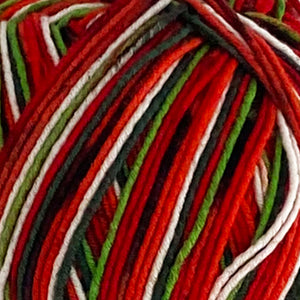 Sock Yarn: Footsie 4 Ply in Watermelon, 100g Ball