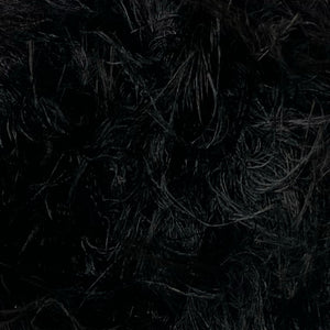 Yarn: Black Luxury Faux Fur Yarn, 100g