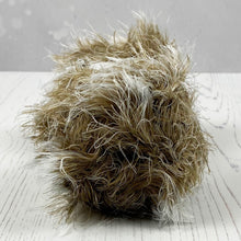 Load image into Gallery viewer, Yarn: Beige Faux Fur Yarn, Impala, 100g
