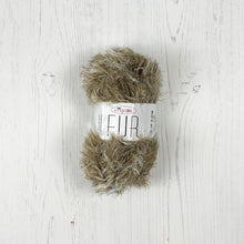 Load image into Gallery viewer, Yarn: Beige Faux Fur Yarn, Impala, 100g
