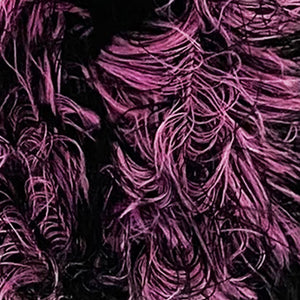 Yarn: Pink Faux Fur Yarn, Ostrich, 100g
