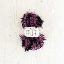Load image into Gallery viewer, Yarn: Pink Faux Fur Yarn, Ostrich, 100g
