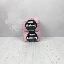 Load image into Gallery viewer, Pattern + Yarn: Girl&#39;s Bolero in Pink or White Galaxy DK Yarn
