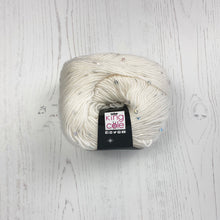 Load image into Gallery viewer, DK Yarn: Galaxy Sparkle Yarn in White with Silver Sequins, 50g
