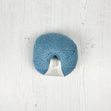 Load image into Gallery viewer, Sock Yarn: Wool and the Gang Glitterball Sock Yarn in Boogie Blue, 100g Ball
