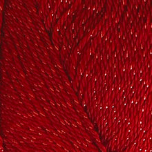Load image into Gallery viewer, DK Yarn: Flame Red Glitz, 100g

