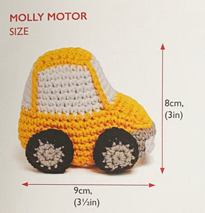 Crochet Pattern Book: Amigurumi Toys in Sirdar Happy Cotton Yarn