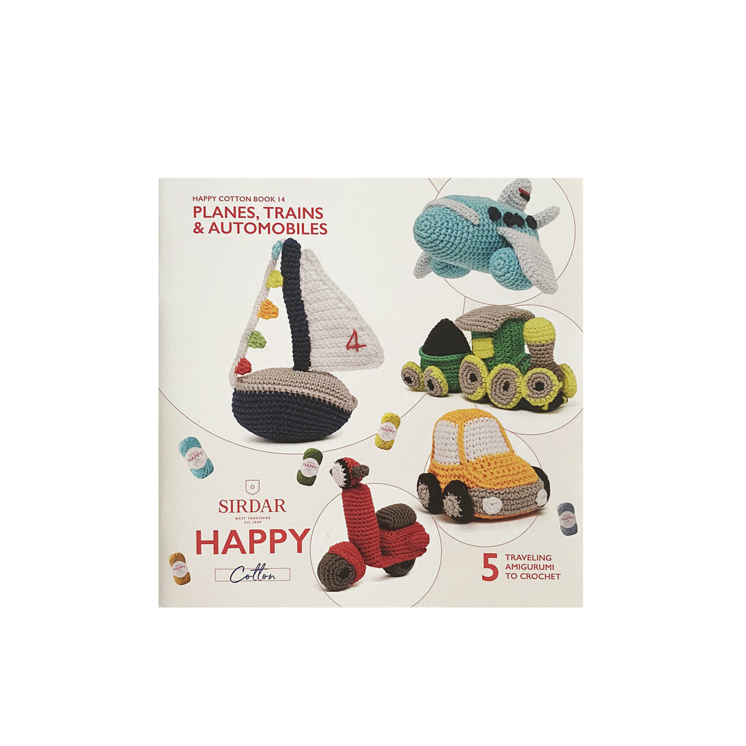 Crochet Pattern Book: Amigurumi Toys in Sirdar Happy Cotton Yarn