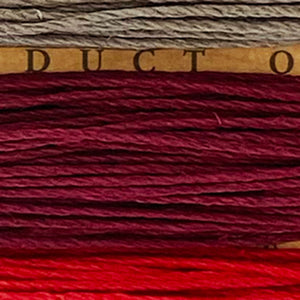 Hemptique 100% Hemp Cord, 4 x 9.1m, 1mm wide. Colour: Autumn Nights