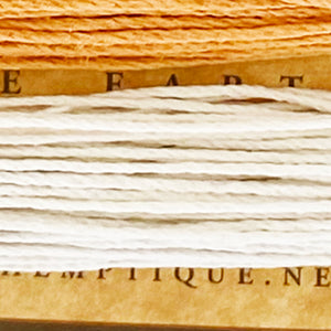 Hemptique 100% Hemp Cord, 4 x 9.1m, 1mm wide. Colour: Coral Reef