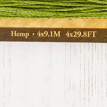 Load image into Gallery viewer, Hemptique 100% Hemp Cord, 4 x 9.1m, 1mm wide. Colour: Emerald
