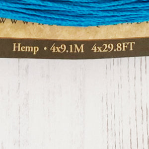 Hemptique 100% Hemp Cord, 4 x 9.1m, 1mm wide. Colour: Razzle Dazzle