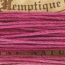 Load image into Gallery viewer, Hemptique 100% Hemp Cord, 4 x 9.1m, 1mm wide. Colour: Ruby
