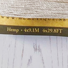 Load image into Gallery viewer, Hemptique 100% Hemp Cord, 4 x 9.1m, 1mm wide. Colour: Spring
