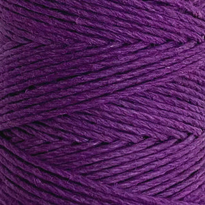 Hemptique 100% Hemp Cord: Plum, 5 or 10m Lengths, 1mm wide