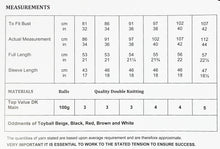 Load image into Gallery viewer, Knitting Pattern: Adult Christmas Sweater with Rudolph
