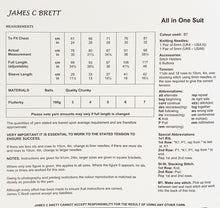 Load image into Gallery viewer, Knitting Pattern: All in One Suit in Chunky Yarn
