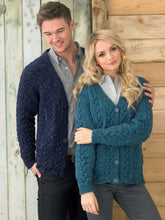 Load image into Gallery viewer, Knitting Pattern: Adult Aran Cardigans

