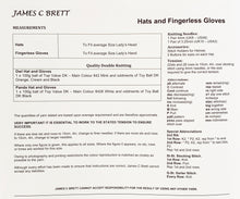 Load image into Gallery viewer, Knitting Pattern: Owl and Panda Hat and Fingerless Gloves for Adults in DK Yarn
