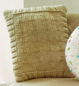 Knitting Pattern: Novelty Cushions in Super Chunky Yarn