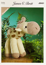 Load image into Gallery viewer, Crochet Pattern: Giraffe in Chunky Yarn
