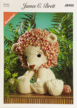 Load image into Gallery viewer, Crochet Pattern: Lion in Chunky Yarn
