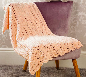 Knitting Pattern: Lace Baby Blankets and Teddy Bear