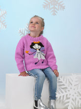 Load image into Gallery viewer, Knitting Pattern: Fairy Jumper For Kids in DK Yarn
