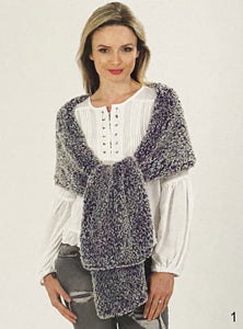 Knitting Pattern: Faux Fur Winter Accessories