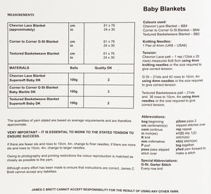 Knitting Pattern: Baby Blankets to Knit in DK Yarn