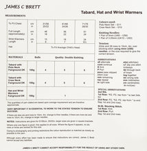 Load image into Gallery viewer, Knitting Pattern: Poncho, Hat and Wrist Warmers for Girls 2-10 Years
