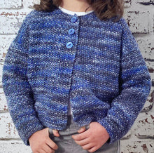 Load image into Gallery viewer, NEW Knitting Pattern: Girls Cardigan and Jacket for 3-12 Year Olds
