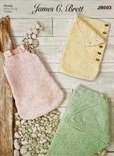 Load image into Gallery viewer, Knitting Pattern: Baby Sleeping Bag and Shawl for 0-18 Months
