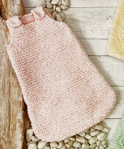 Knitting Pattern: Baby Sleeping Bag and Shawl for 0-18 Months