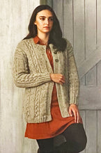 Load image into Gallery viewer, Knitting Pattern: Aran Cardigans for Ladies
