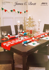 Knitting Pattern: Christmas Table Accessories