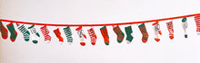 Load image into Gallery viewer, Knitting Pattern: Advent Calendar Garland and Christmas Cushions
