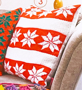 Knitting Pattern: Advent Calendar Garland and Christmas Cushions